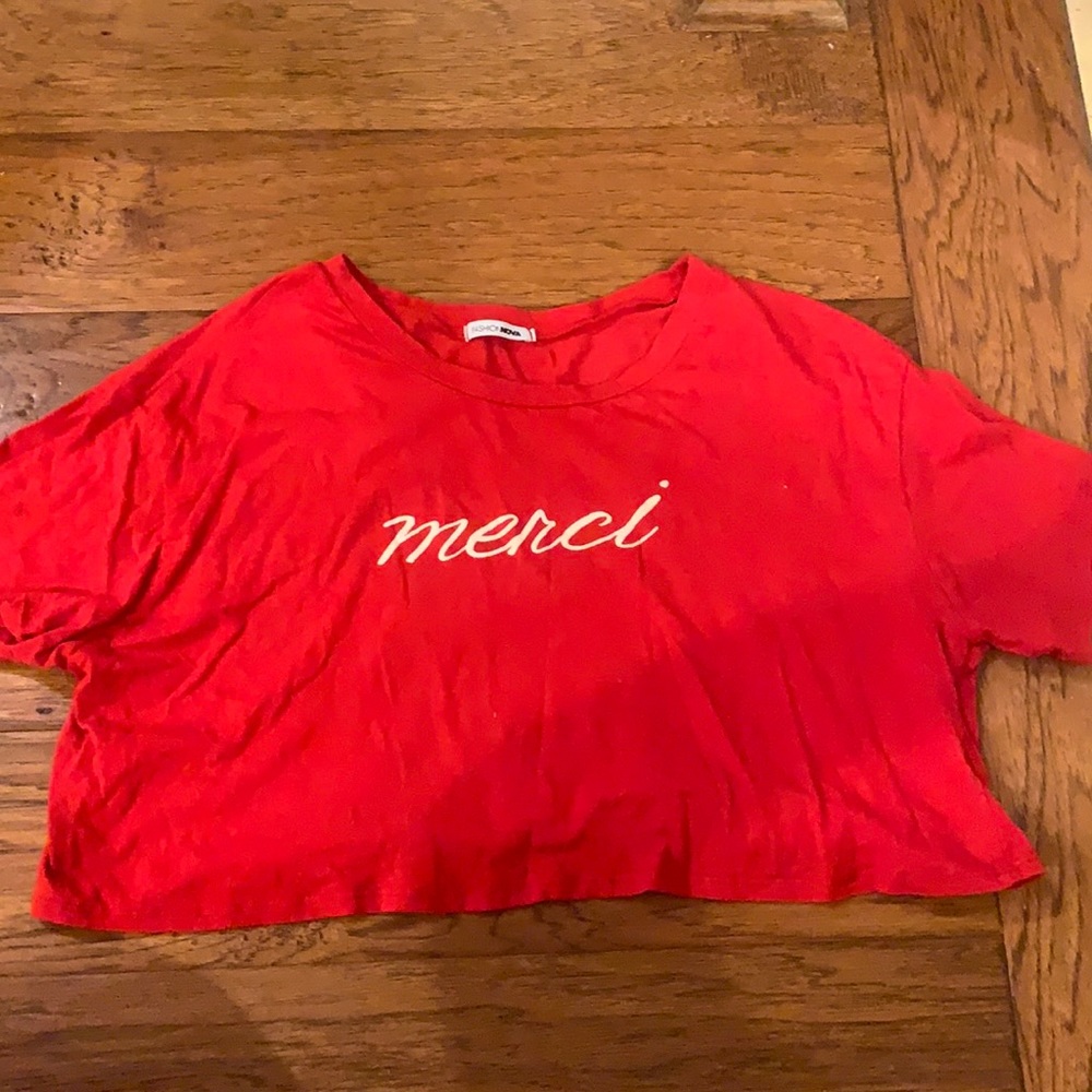 FASHION NOVA crop top. WORN ONCE